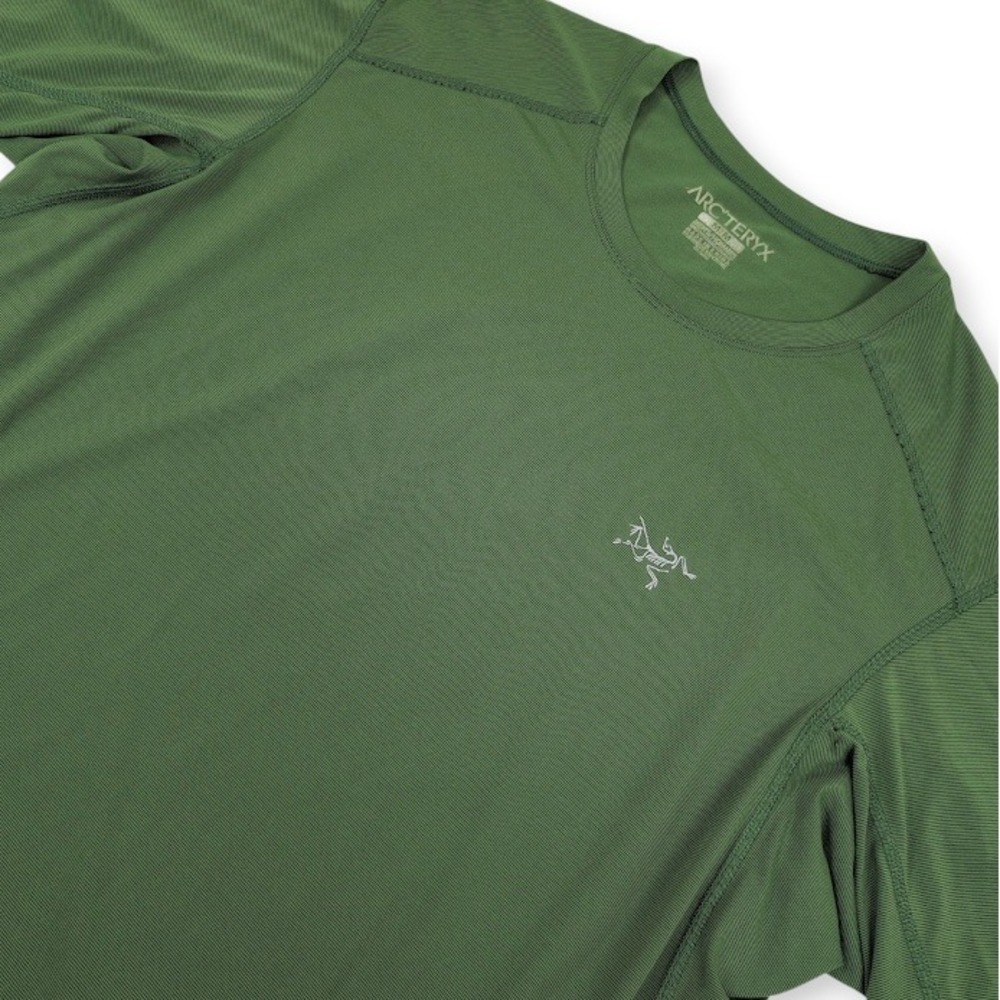 Arc'teryx Motus Crew SS T Shirt Mens Medium Green Performance Outdoors Utility